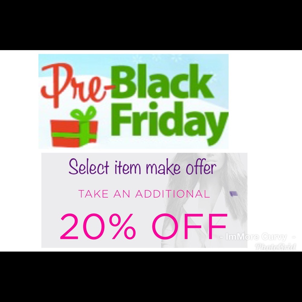Pre-Black Friday Sale